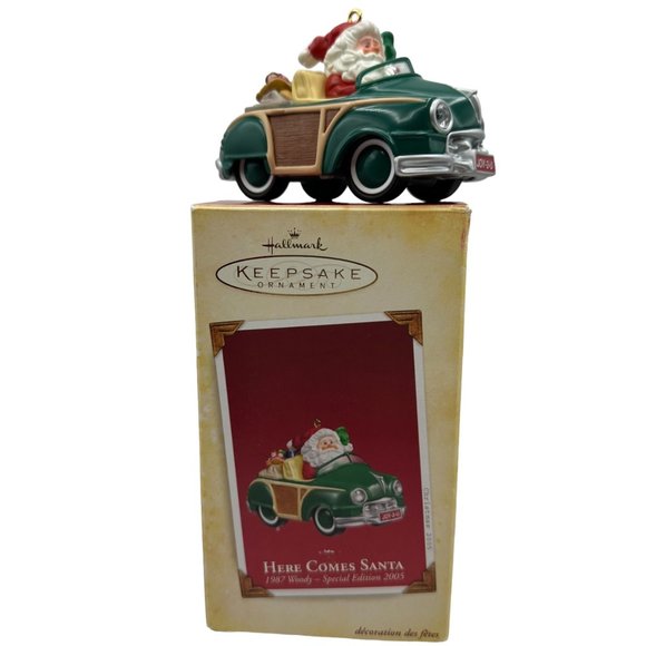 Hallmark Keepsake Ornament Here Comes Santa Series Special Edition 2005 - Picture 14 of 14